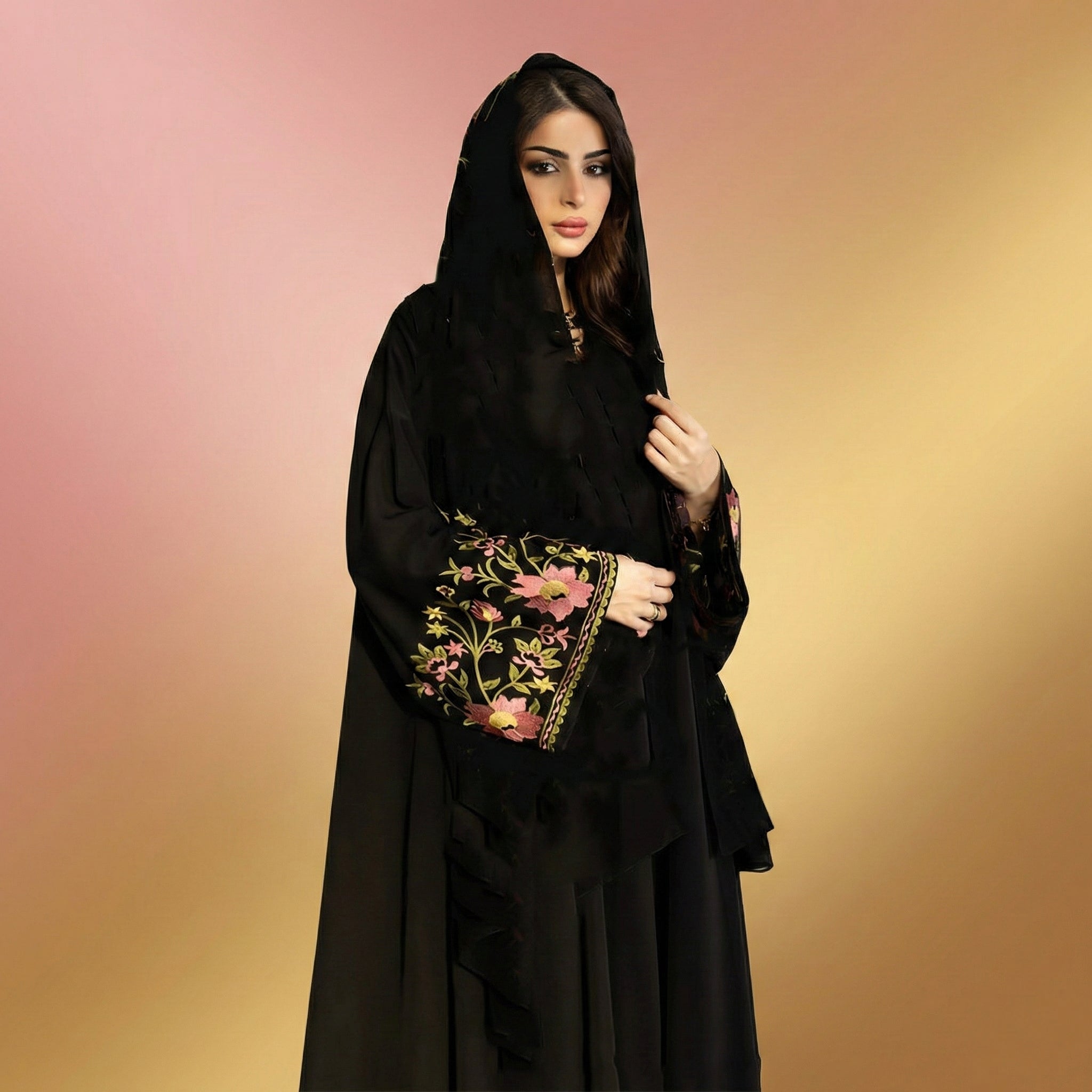 Embroidery Abaya