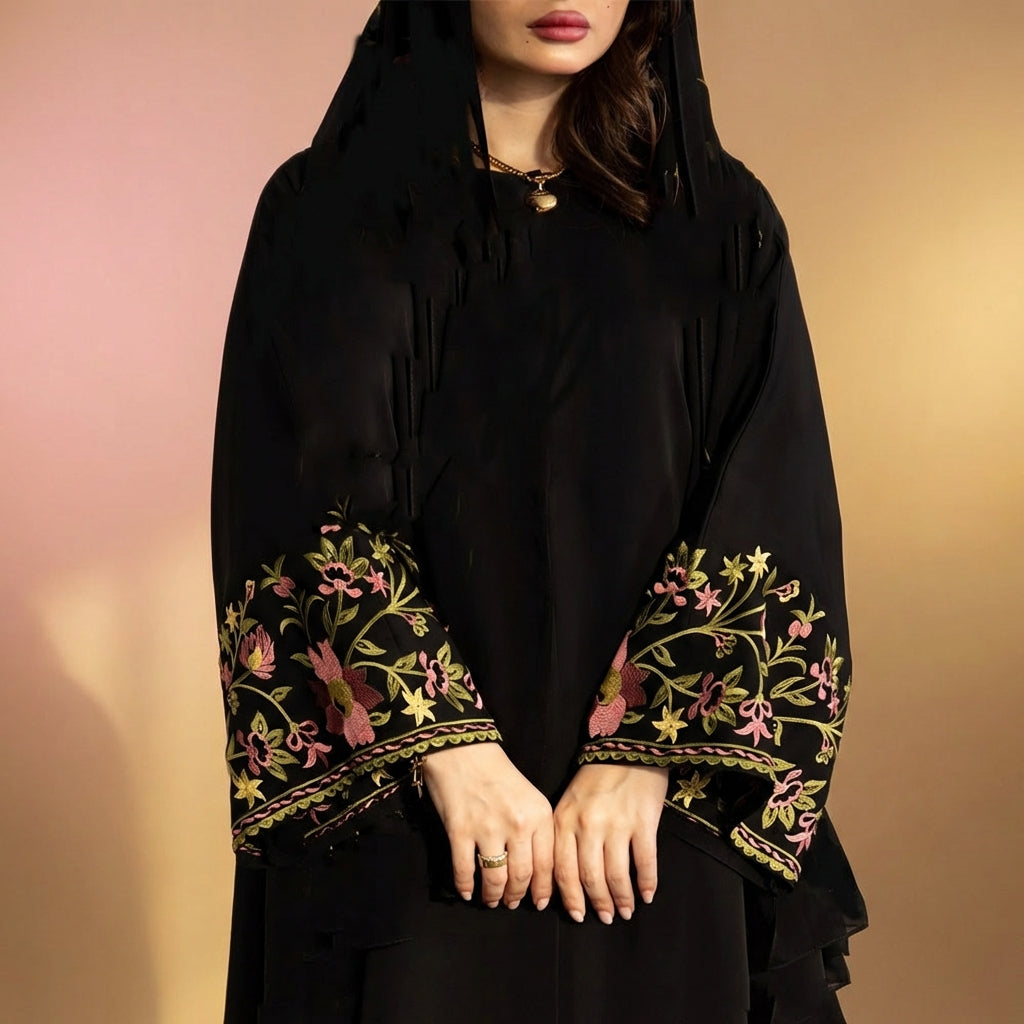 Embroidery Abaya